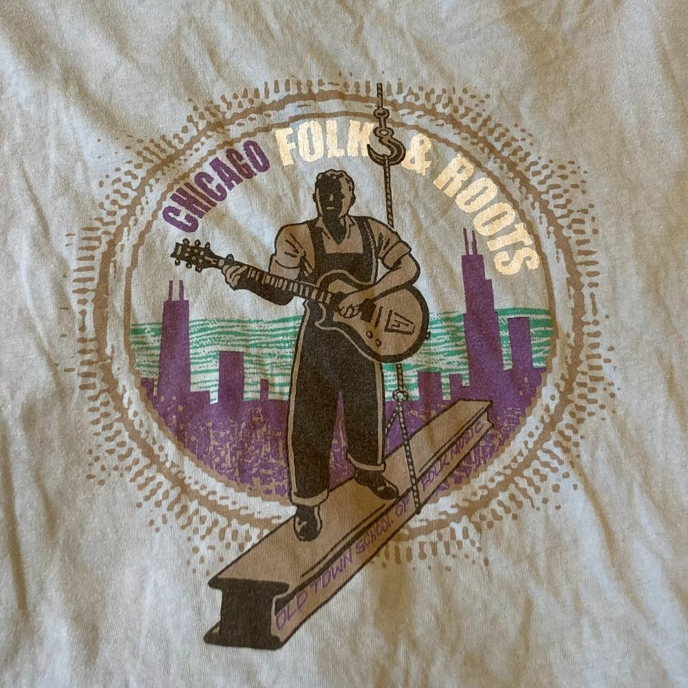 Chicago Folk and Roots Festival 2011 Tee Shirt